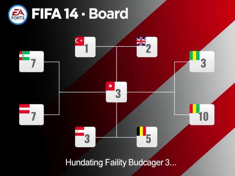 FIFA 14 Tactics Board